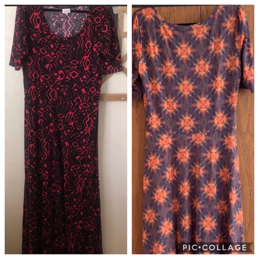 (2) Ana Lularoe dresses LIKE NEW EUC